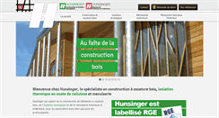 Desktop Screenshot of hunsinger.fr