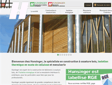 Tablet Screenshot of hunsinger.fr
